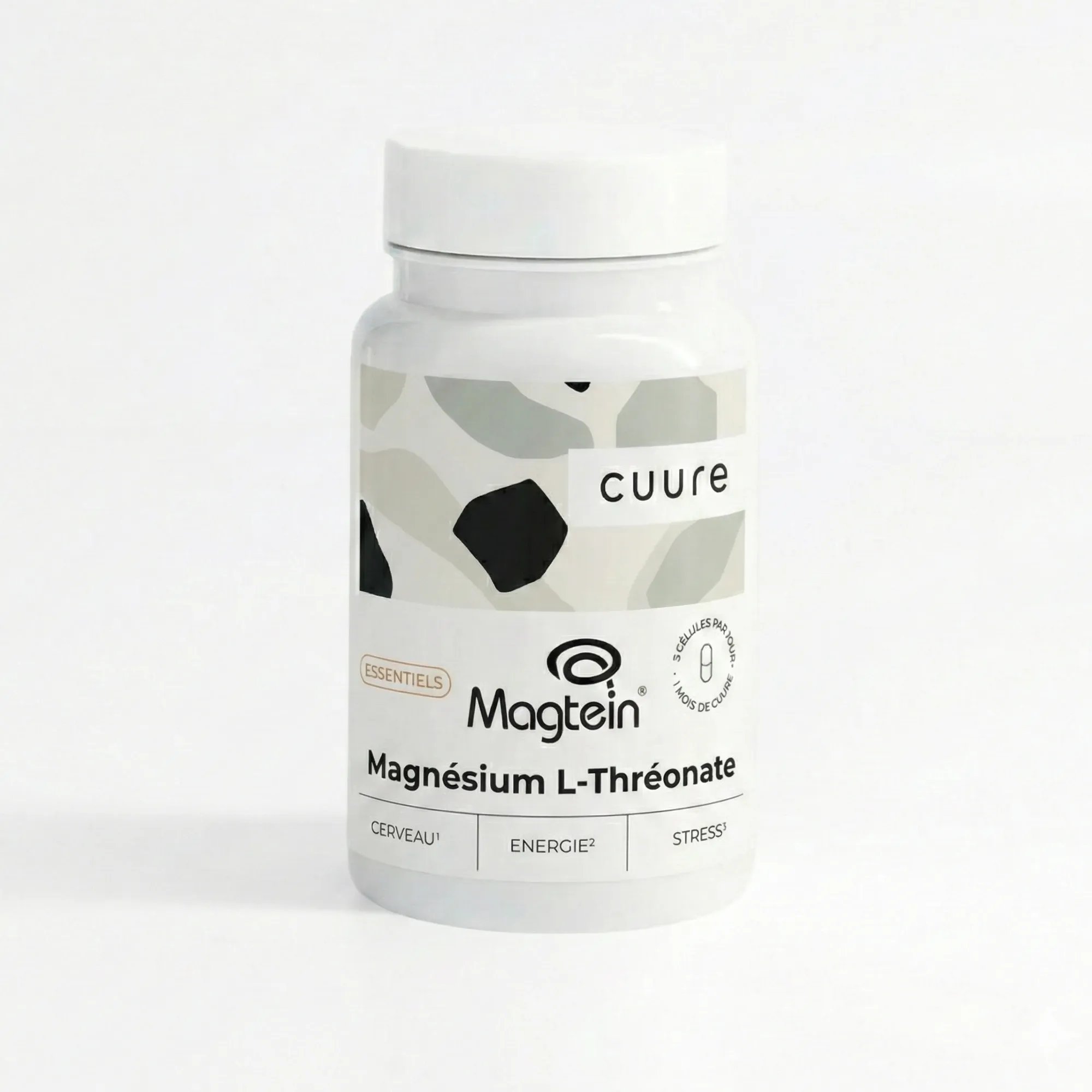 Magnésium L-Thréonate 2000 Mg - Nootropique Pour Mémoire Et Concentration - 30/60/120 Gélules