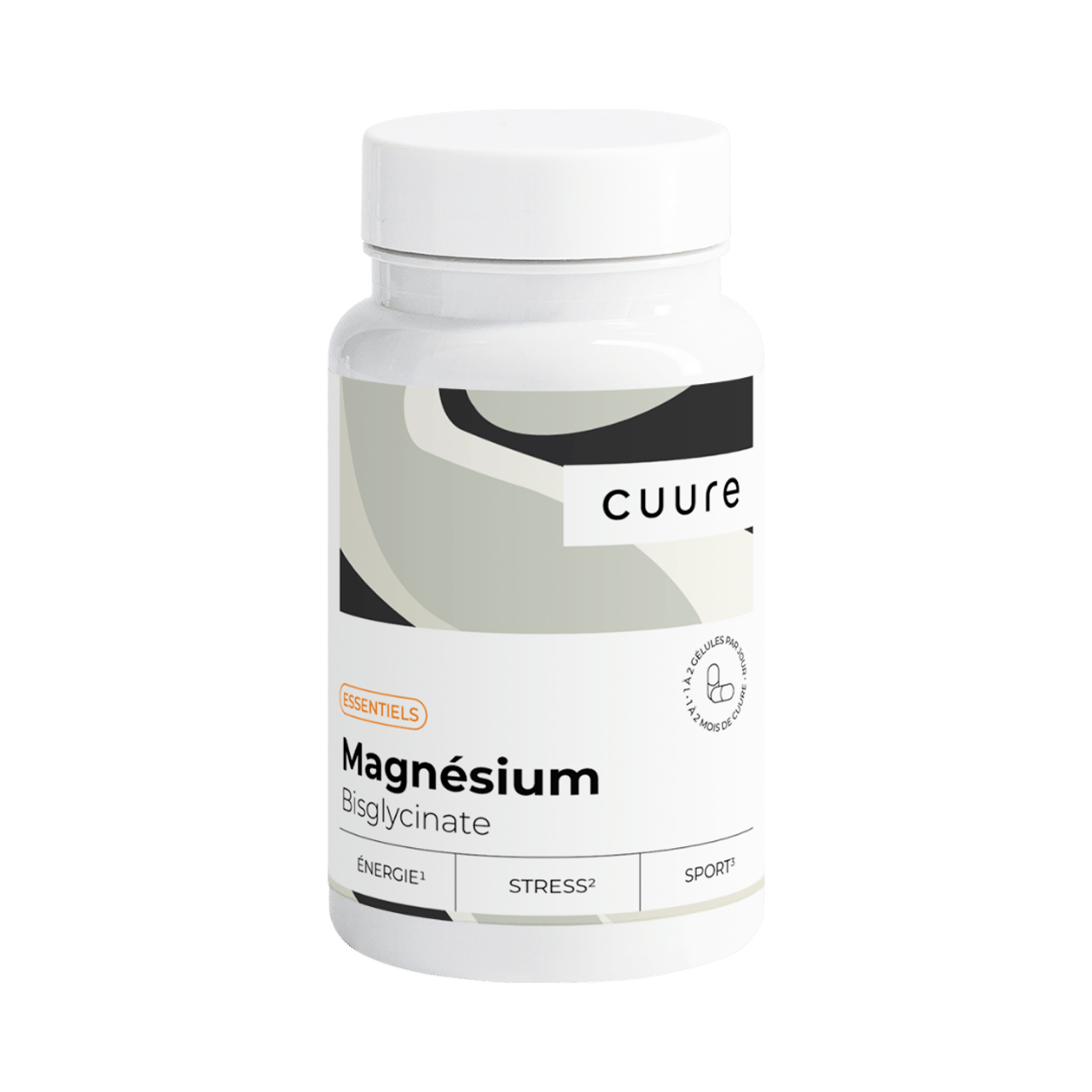 Magnésium Bisglycinate Naturavignon - 60 Capsules Anti-fatigue Et Anti-stress, Fabriqué En France