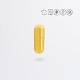 Complément Alimentaire CUURE Kératine Cynatine & Biotine - 45 Gélules - Date Péremption 10/2027