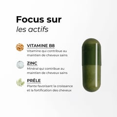 Complexe Vitamines Anti-chute Greft Plus – Après Greffe De Cheveux, Avec Biotine, Procapil, Saw Palmetto