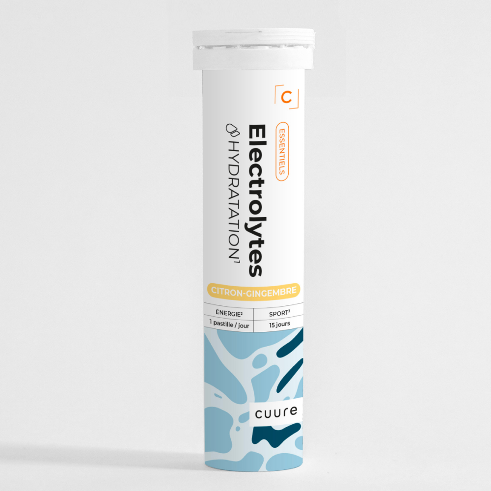 Électrolytes - Hydratation - 15 Pastilles - Sans Sucres — cuure
