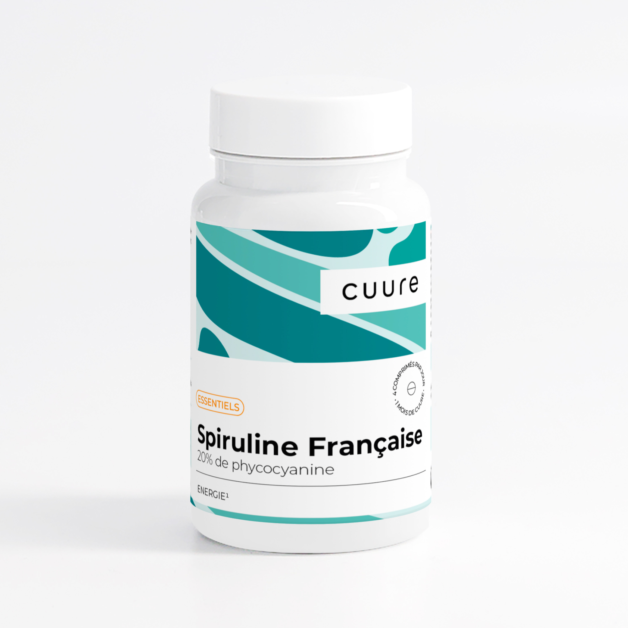 Spiruline Française - 120 gélules - Le Super Aliment Phare pour la Vitalité — cuure